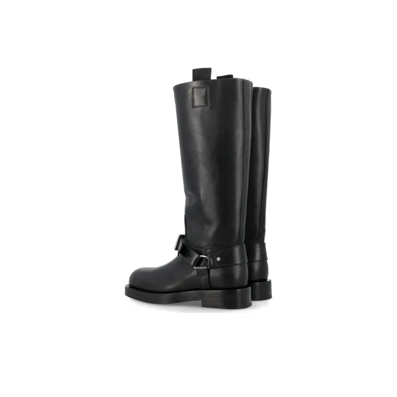 Burberry Saddle Knee high Leather Boots Women's-2