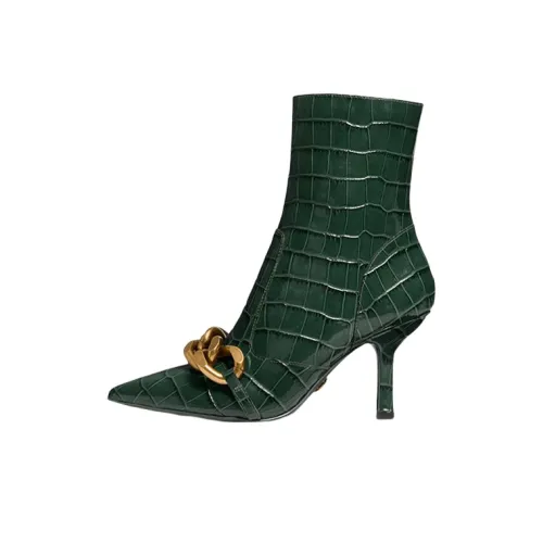 MICHAEL KORS Scarlett Ankle Boots Women's Green
