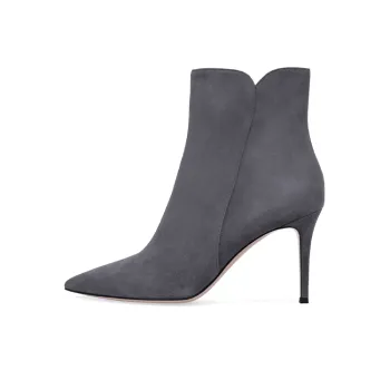 GIANVITO ROSSI Levy 85mm Suede Ankle Boots