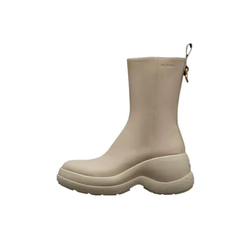 Moncler Ankle Boots Women's Beige