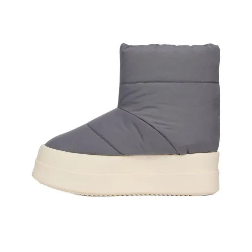 Rick Owens DRKSHDW Short Snow Boots Men's Gray