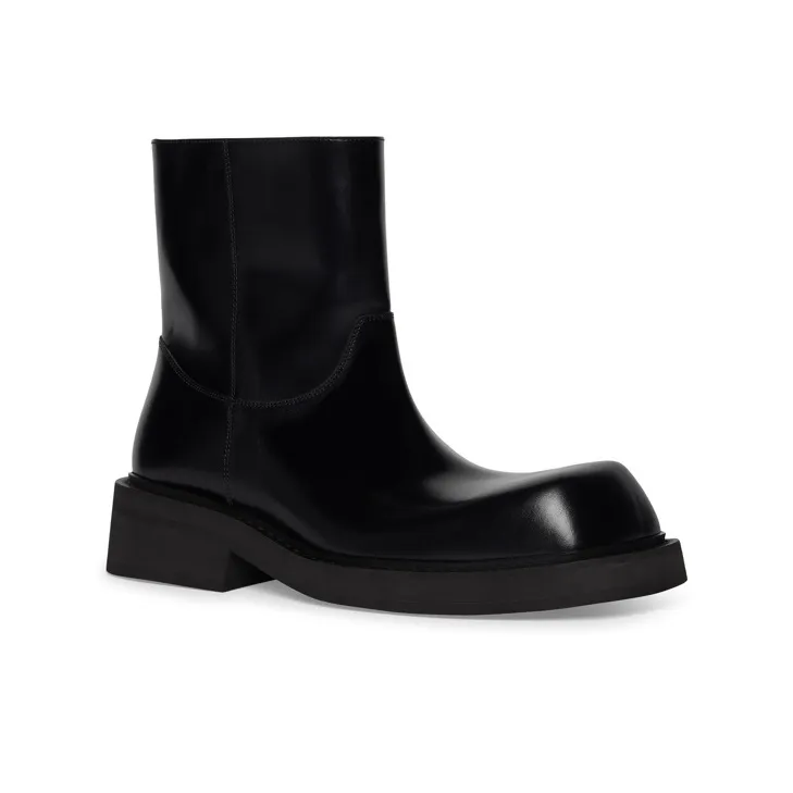 Balenciaga Inspector Ankle Boots Men's Black-1