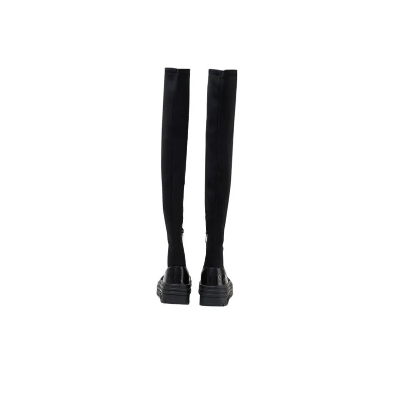 LOVE MOSCHINO Over the knee Boots Women's Black-4