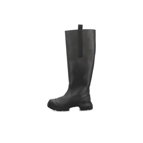 GANNI Knee-high Boots Women's Black