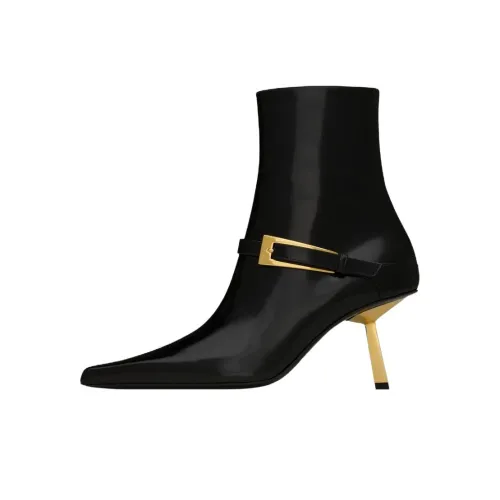 SAINT LAURENT Lee Pointed Toe Ankle Boots Women's