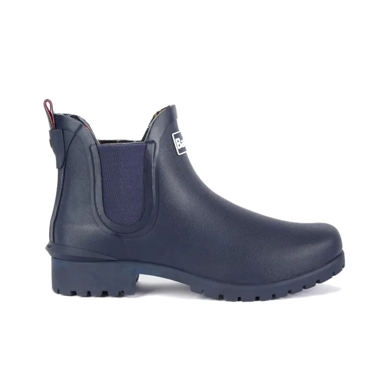 BARBOUR Short Chelsea Boots Women's Blue-1