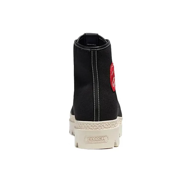 Tom Wesselmann x COACH Ankle Boots Men's Black-3