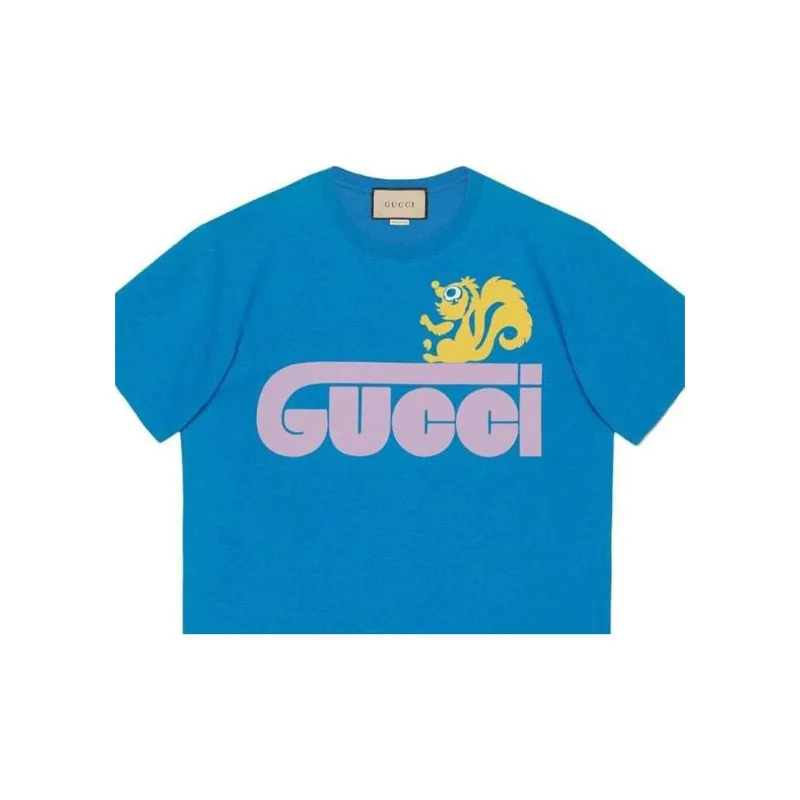 GUCCI Retro Skunk Print T Shirt-4