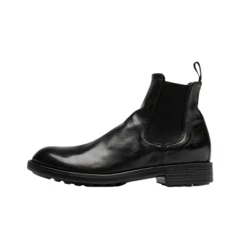Officine Creative Sergeant 102 Short Chelsea Boots 3.5cm Women's Black