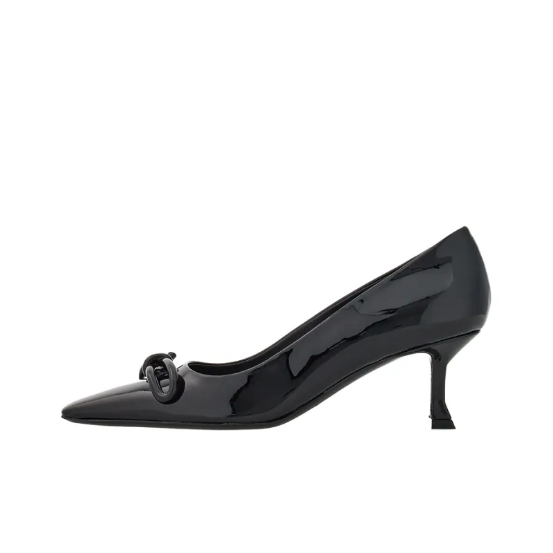 FERRAGAMO 60mm Bow-detailing Leather Pumps-0