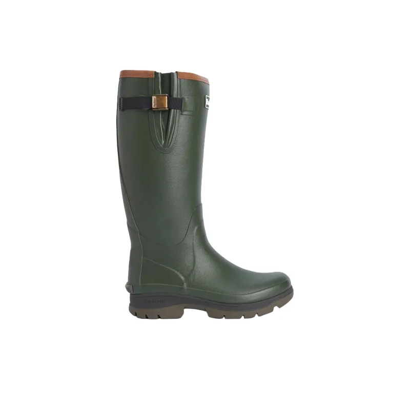 BARBOUR Tempest Rain Boots Men's Green-1