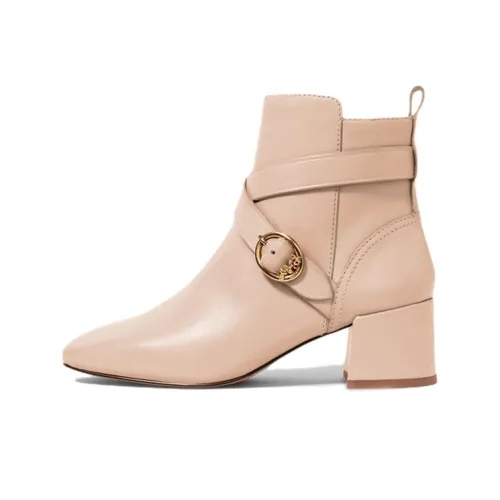 COACH Fashion Ankle Boots Women's Light Brown