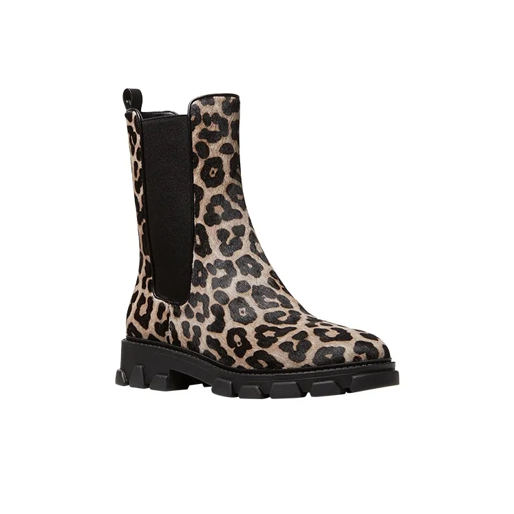 MICHAEL KORS Ridley Short Chelsea Boots Women's Black-2