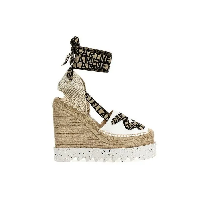 Stella McCartney Gaia 140mm Wedge Espadrilles-4