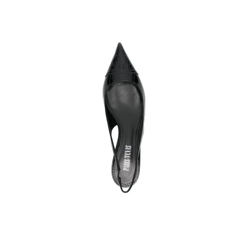 Paris Texas Miranda Slim Heel Casual Single Shoes 3.5cm Women's Black-3
