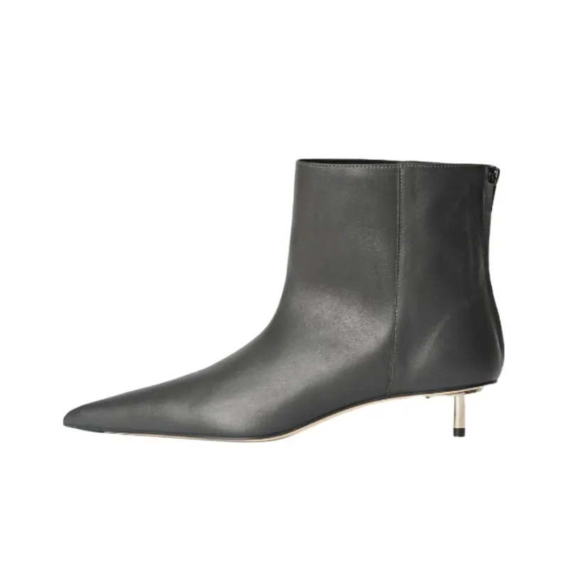 STAND STUDIO Hannah Ankle Boots 3cm Women's Gray-0