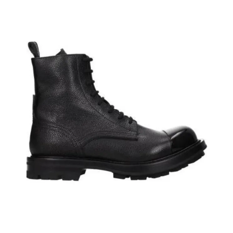 Alexander McQueen Ankle Boots Men's Black-1