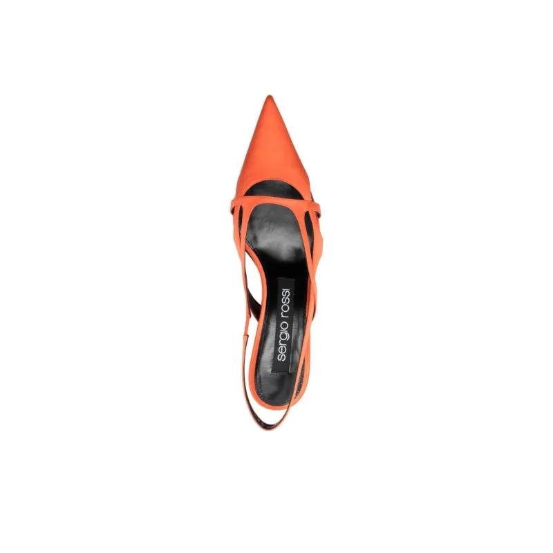 SERGIO ROSSI Aracne 95mm Slip-on Sandals-4
