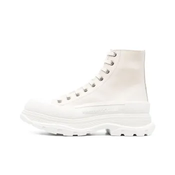 Alexander McQueen Tread Slick Boots 'Cream White Beige'