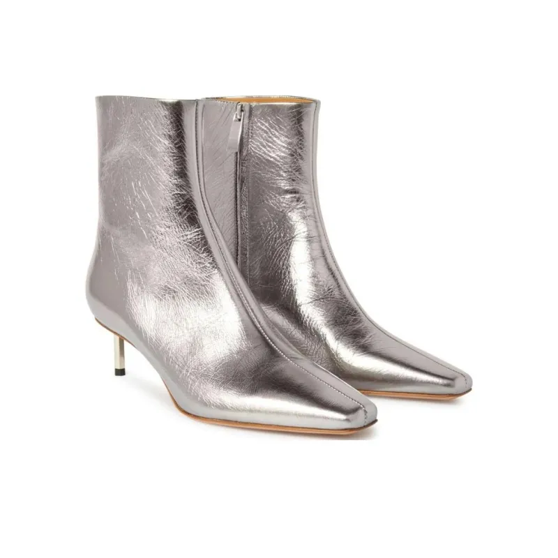 OFF-WHITE Allen Key Square-toe Ankle Boots-1