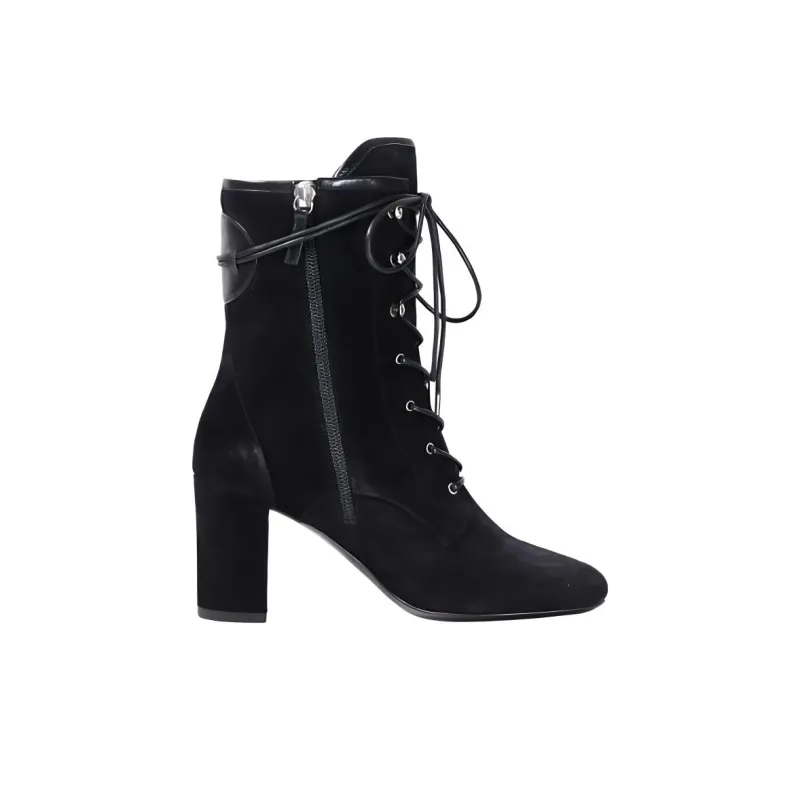 LONGCHAMP Ankle Boots Women's Black-1