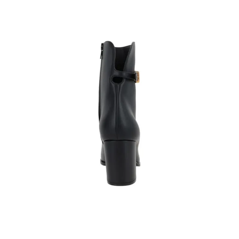 Valentino VLogo Signature Ankle Boots Women's Black-4