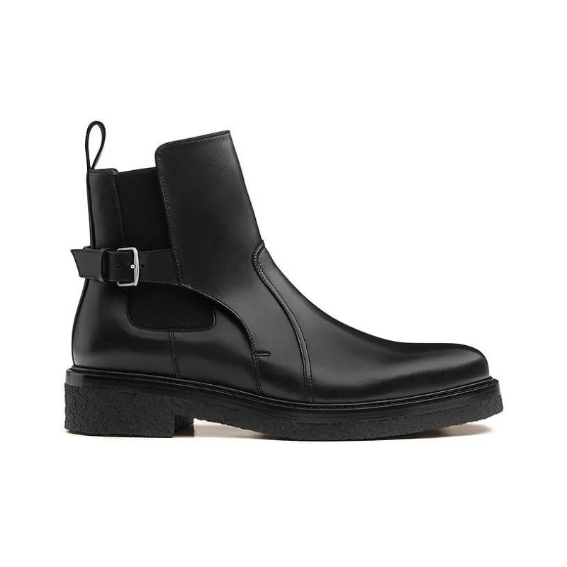 HERMES Distance Ankle Boot Ankle Boots Men's Black-1