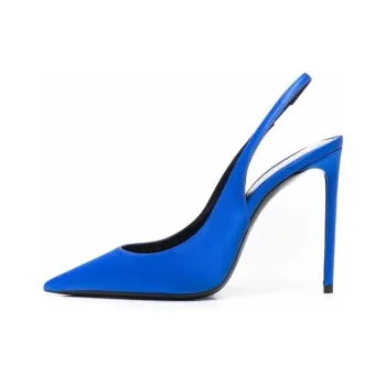 SAINT LAURENT Zoe High Heels Women's Blue