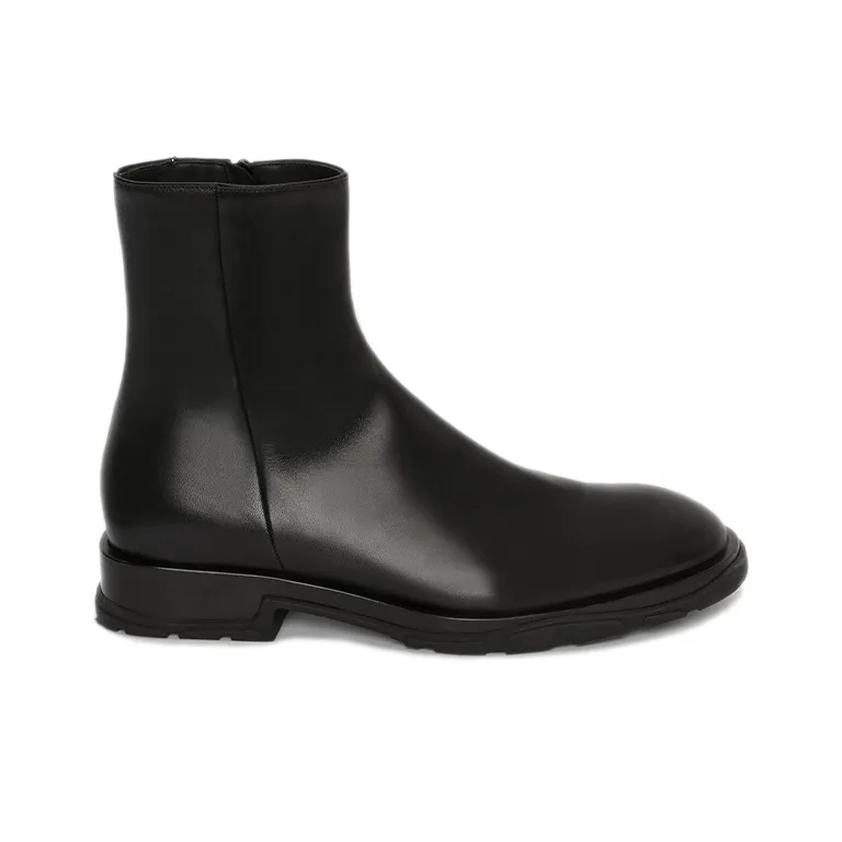 Alexander McQueen Slim Tread Boot Black-1