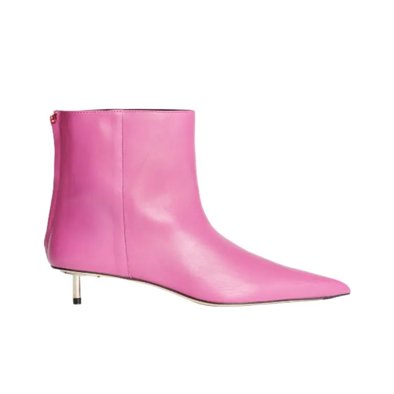 STAND STUDIO Ankle Boots 3cm Women's Pink-1