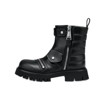 MOSCHINO Ankle Boots Men's Black
