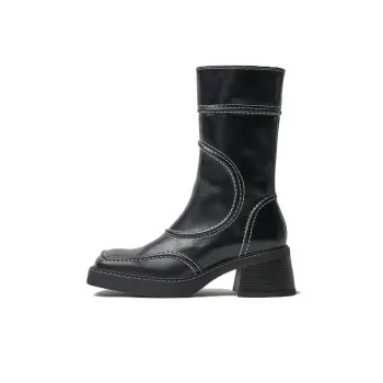 MIISTA Ankle Boots 6cm Women's Black