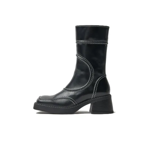 MIISTA Ankle Boots 6cm Women's Black