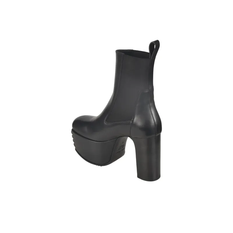RICK OWENS Minimal Grill 195mm Leather Platform Boots-3