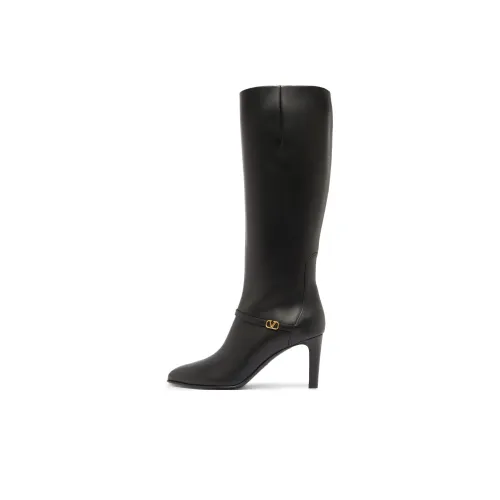Valentino VLogo Signature GARAVANI Knee high Boots 10cm Women's Black