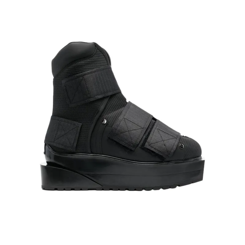 BALMAIN Fashion Ankle Boots Men's Black-1