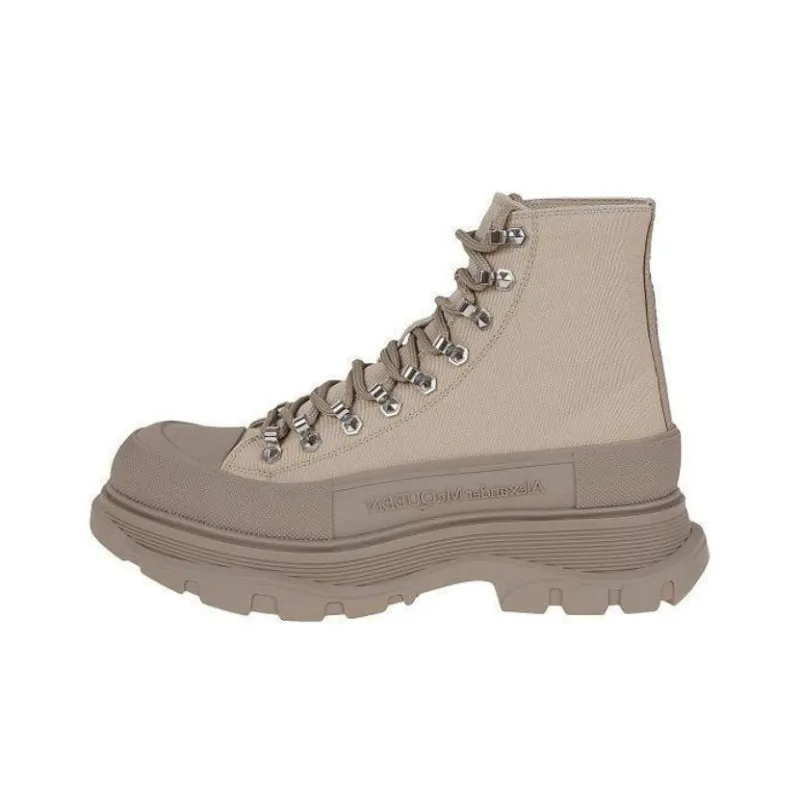 Alexander McQueen Tread Slick Lace Up Boots-0