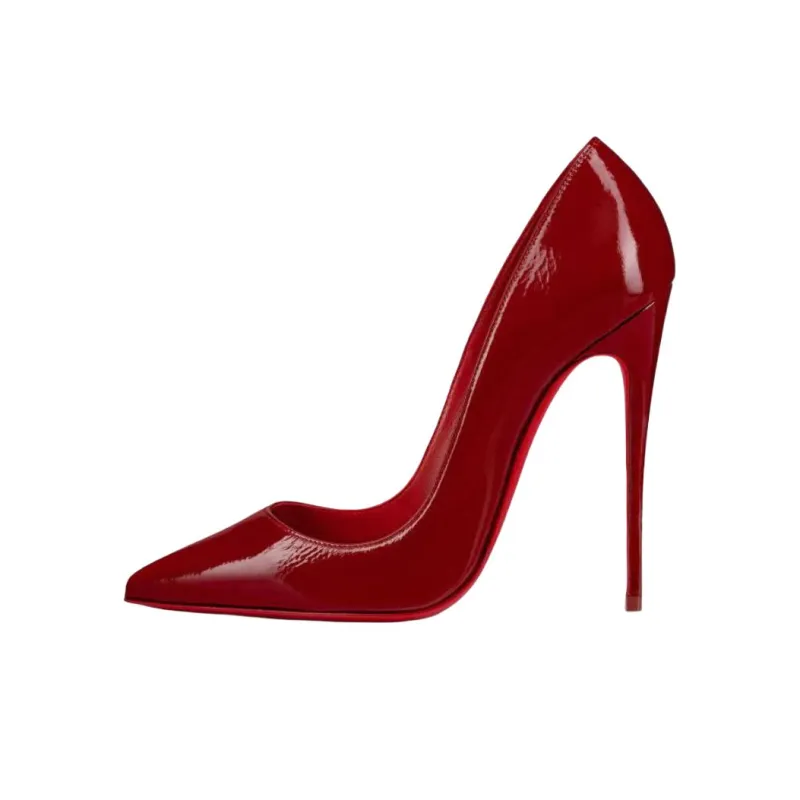 CL LUBOTING So Kate Slim Heel High Heels 12cm Women's Red-0