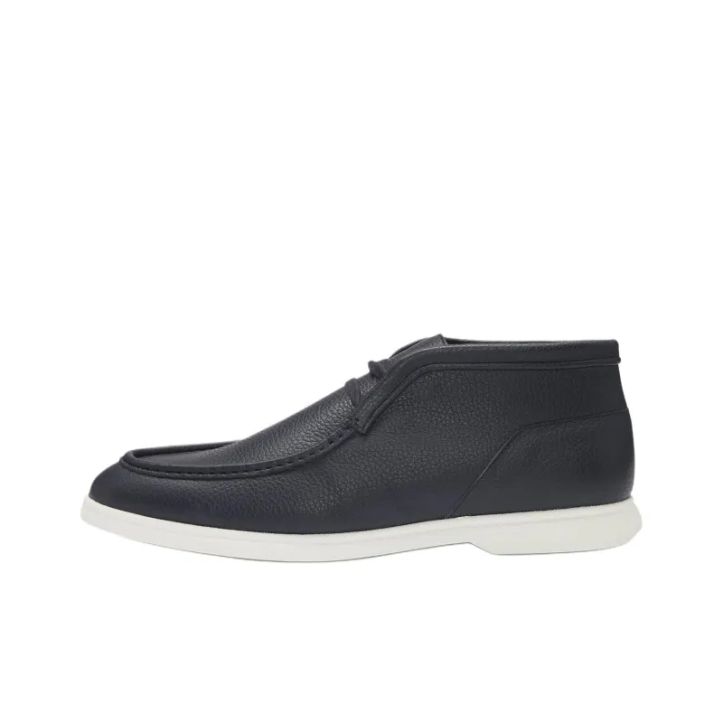 HUGO BOSS Menswear Ankle Boots Men's Dark Blue-0