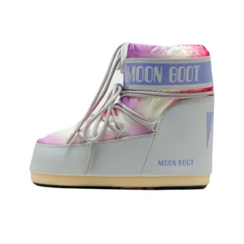 Moon Boot Icon Low Tie Dyed Lace Up Boots