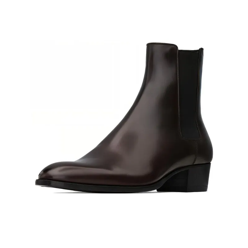SAINT LAURENT Wyatt Chelsea Boots-3