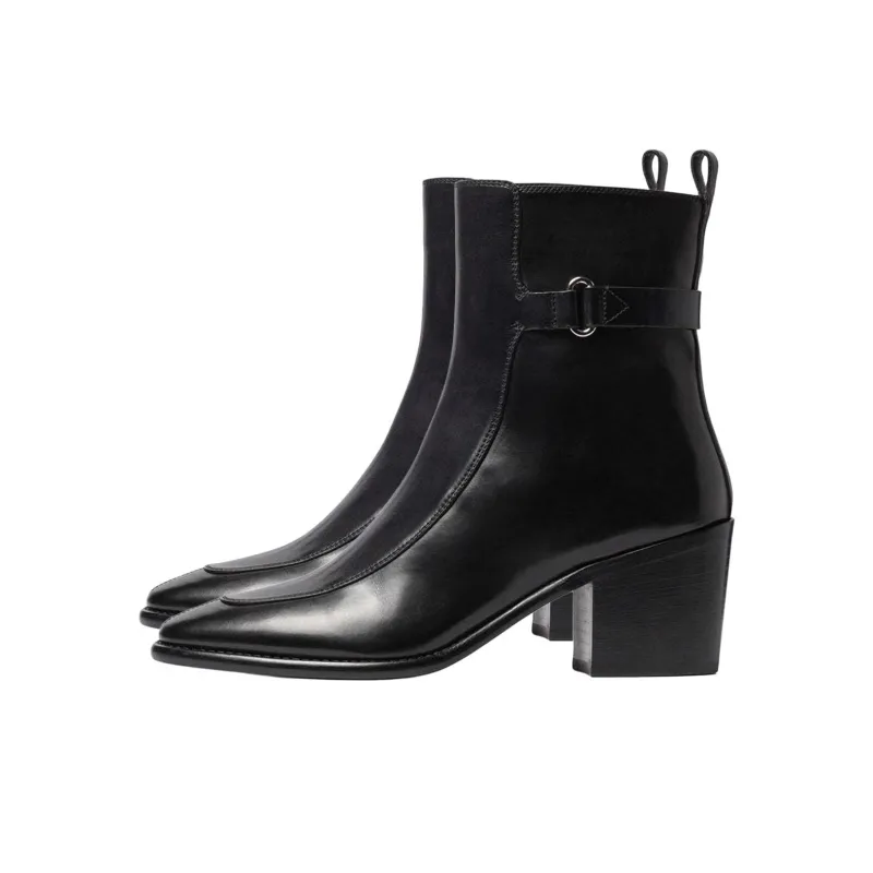 SARTORE Ankle Boots 6cm Women's Black-2