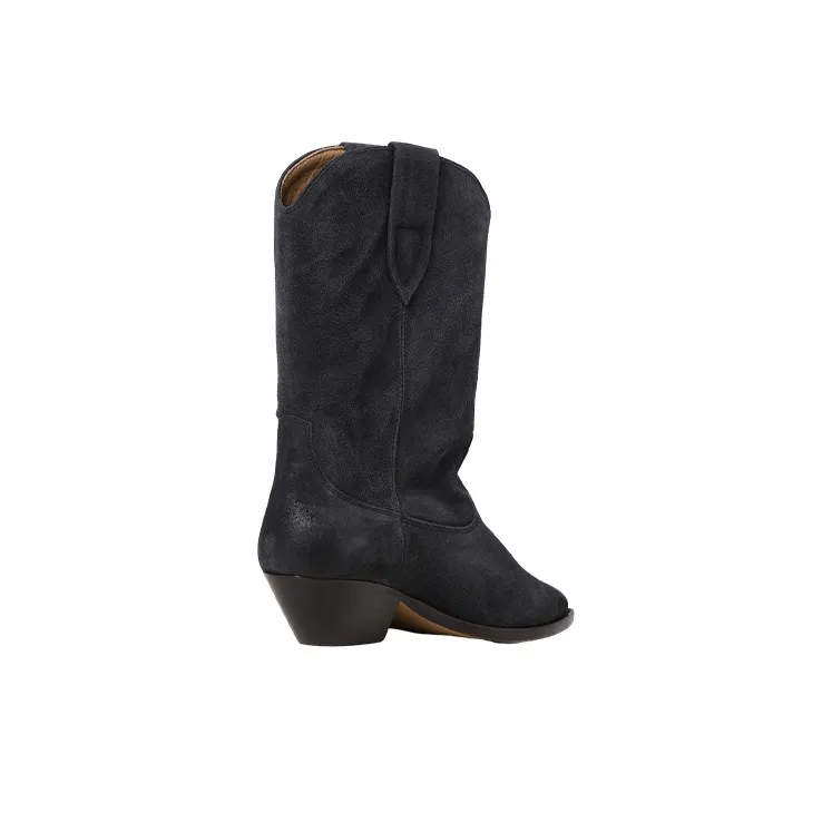 ISABEL MARANT Duerto Leather Boots-4
