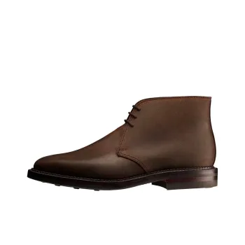 CROCKETT & JONES Molton Ankle Boots Men's Dark Brown