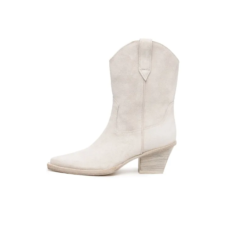 Paris Texas Sharon Ankle Boots Women's Gray-0