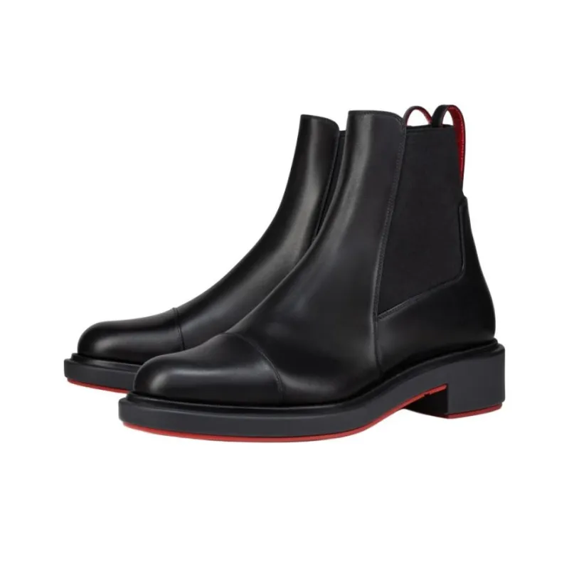 Christian Louboutin Leather Ankle Boots-2