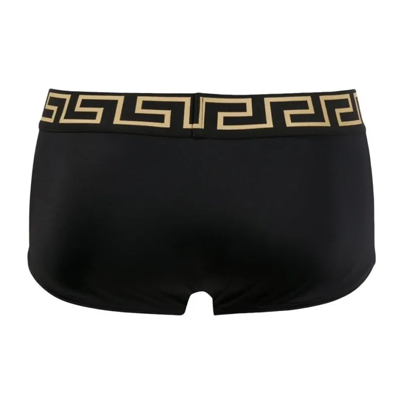 VERSACE Medusa Greca Band Swim Briefs-1