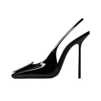 SAINT LAURENT George Square Toe Pumps