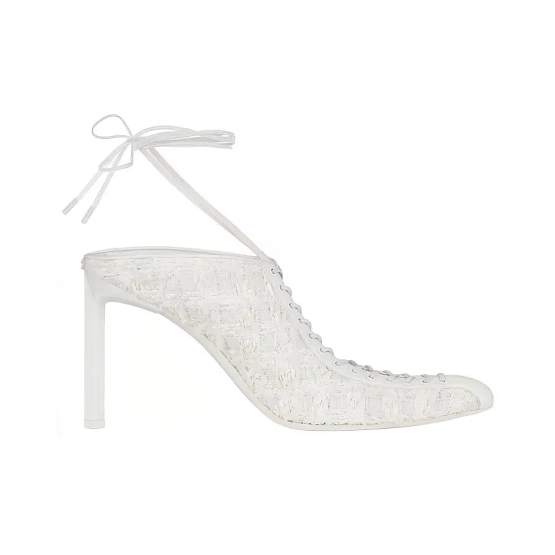 GIVENCHY Slim Heel High Heels Women's White-1