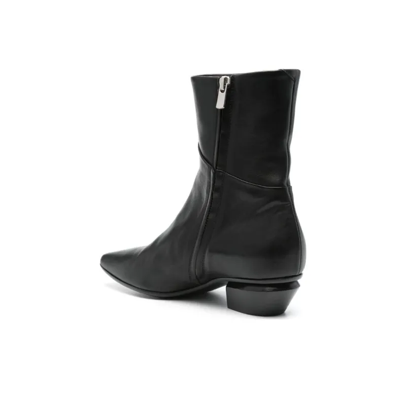 Officine Creative 65mm Leather Ankle Boots-3